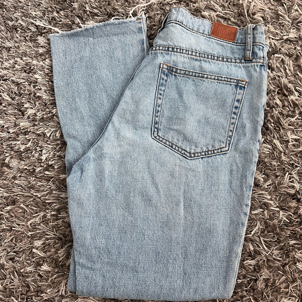 BDG SLIM STRAIGHT DENIM JEANS HIGH WASTED